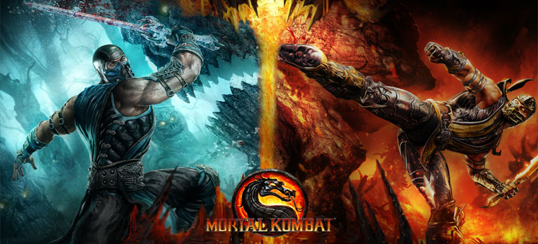 mortal kombat sub zero scorpion