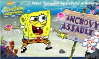 Sponge Bob Squarepants Anchovy Assault