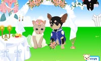 Pet Wedding Dress up