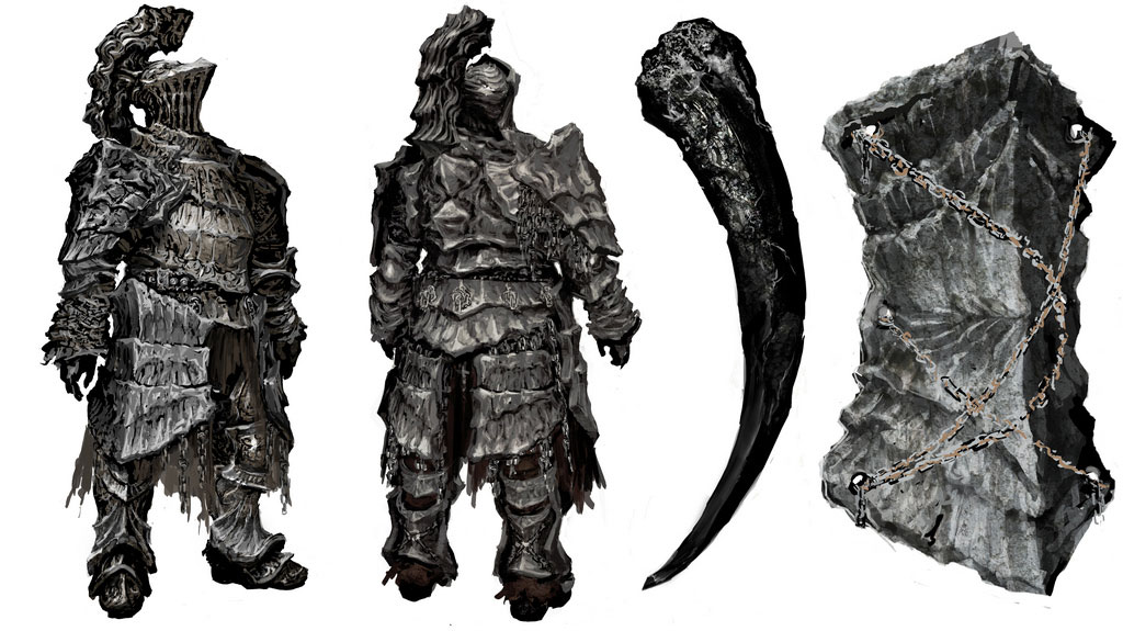 Dark Souls 2 stone armor set