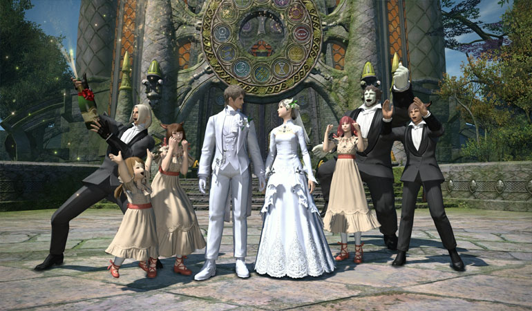 final fantasy 14 wedding 