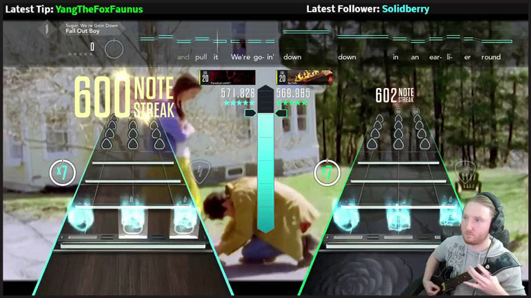 Guitar Hero Live rival